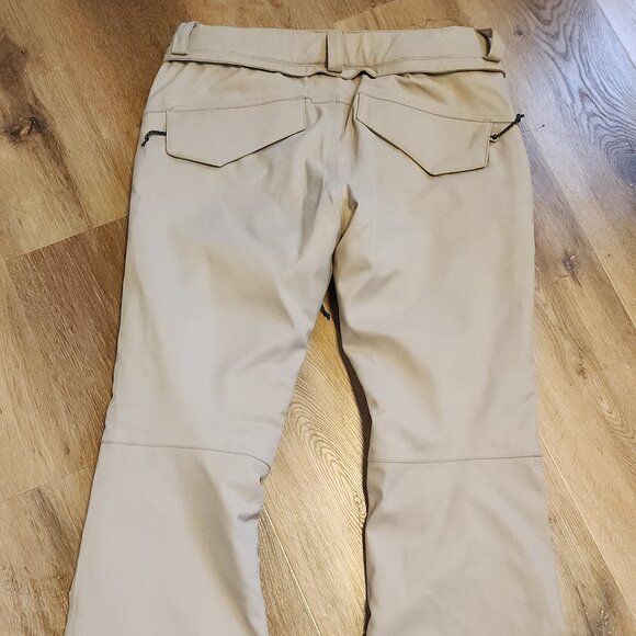 Volcom Womens  Grid 3D stretch insulated snow pant Sand - Picture 2 of 5